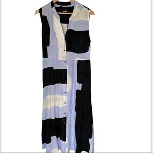 Nic + Zoe Button Down Dress with Tie Back and Pockets